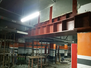 诺恒加固九著院钢梁加固